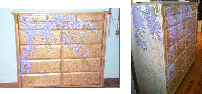Painted dressers